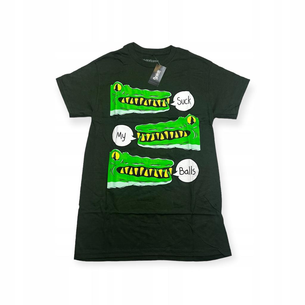 Koszulka T-shirt męski okrągły dekolt SPENCER'S nadruk XL
