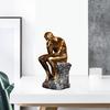 Abstract Sculpture Art - Thinking Decorative Figurine Decoration Resin Thinker Statue Man