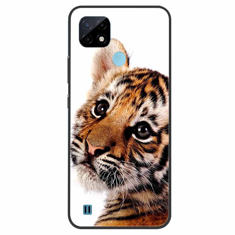 Для Realme C21 чехол противоударный мягкий силиконовый чехол из ТПУ для Realme C31 C21Y C25S C25 чехлы для телефонов Realme C21 C31 милый мультфильм