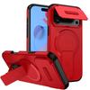 Чехол-подставка Armor Magsafe для iPhone 17 Pro Max 17e 16e 16 15 14 13 11 12 mini Pro Магнитная беспроводная зарядка Крышка