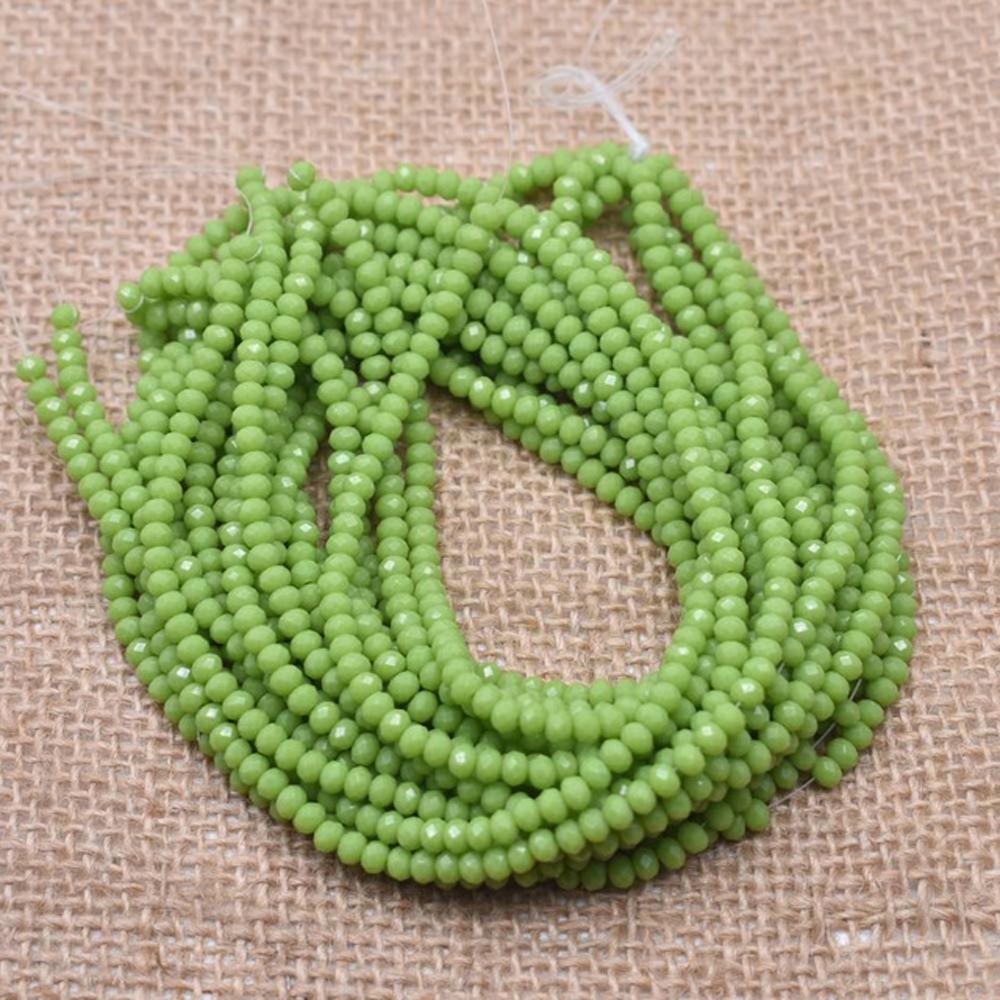 Jewelry Findings Bracelet Finding Loose 3/4mm Austria Faceted Jewelry Making Glass Beads Crystal Beads Spacer Beads