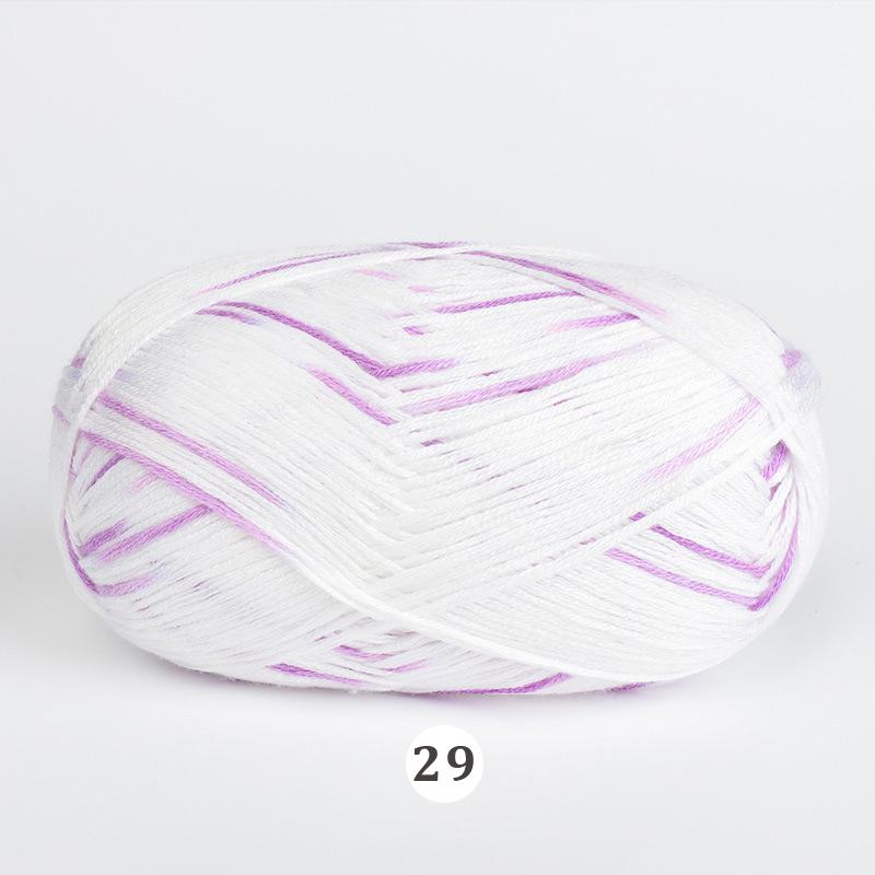 50g/Ball DIY Crochet Yarn Hand Woven Yarn Knitted Fabric Natural Bamboo Cotton Baby High Quality