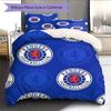 Rangers Pattern Bedding Home Decoration Birthday Gift ( 1 duvet cover + 2 pillowcase, without core),fan merchandise.