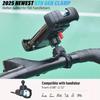 360 Rotatable Mobile Phone Bicycle Motorcycle Phone Holder Adjustable GPS Bike Safe Bracket Support Universal For 4.7-7” Phone