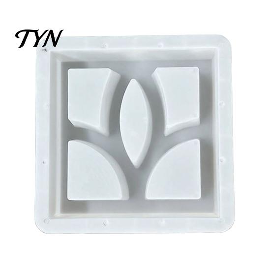Garden Path Maker Mold Plastic Stepping Stones Mold, Reusable Concrete for Walkway Maker, Durable DIY Casting Creative Cement Yard Patio Decor,