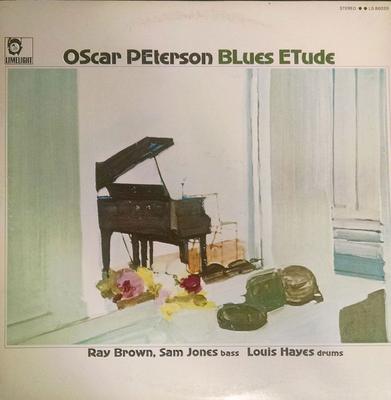 Виниловая пластинка OSCAR PETERSON Blues Etude 195J18 LIMELIGHT 1967 Япония Obi Джаз Б/у