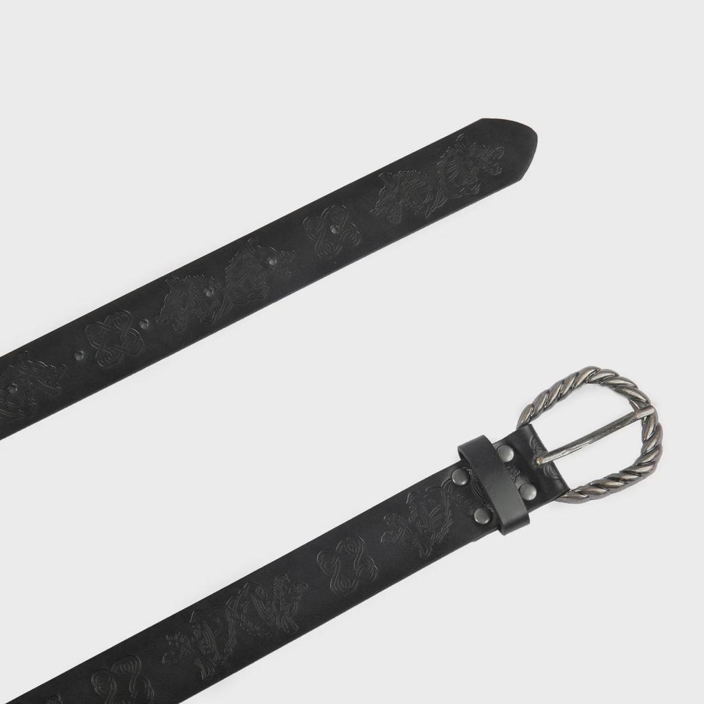 Рельефный пояс викинга Фенрира - средневековый ретро-реквизит для косплея рыцаря