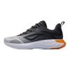 Li-Ning Прочные дышащие кроссовки Cloud Series с низким верхом, мужские кроссовки серо-черного цвета ARST067-2