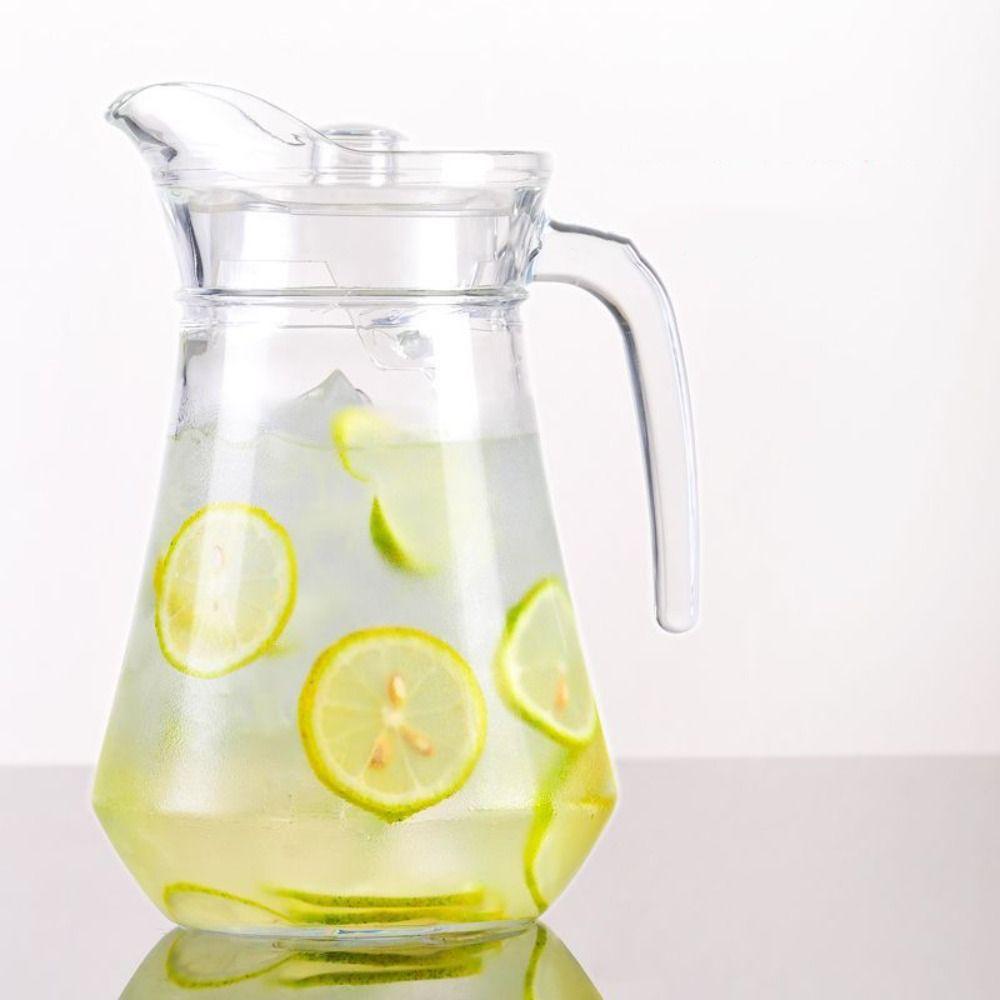Transparent Acrylic Cold Water Pot Duckbill Pitcher Wine Decanter Juice Jug  Coffee