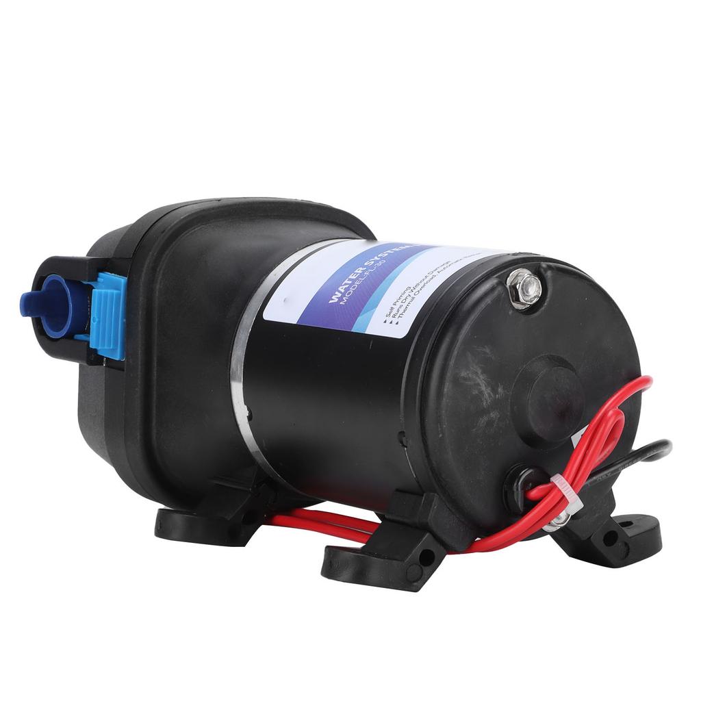 Водяной насос самовсасывающий уличный постоянного тока электрический инженерный пластик для автодома яхты FL30 12 В
