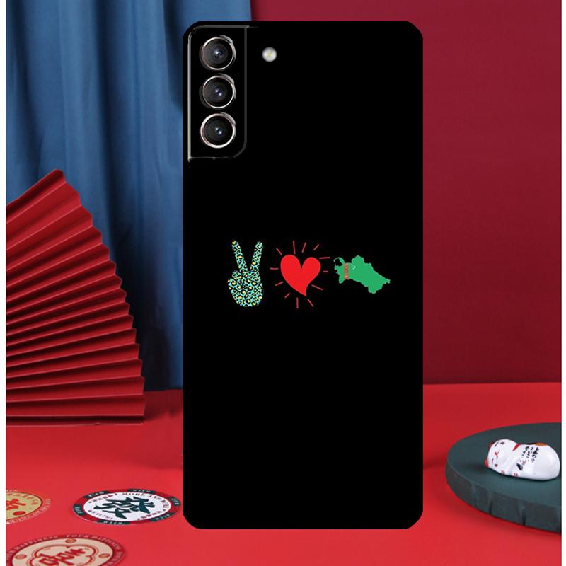 Чехол для телефона Флаг Туркменистана Для Samsung Galaxy S25 Ultra S9 S10 S20 S21 S22 Plus S23 FE S24 Ultra Задняя крышка