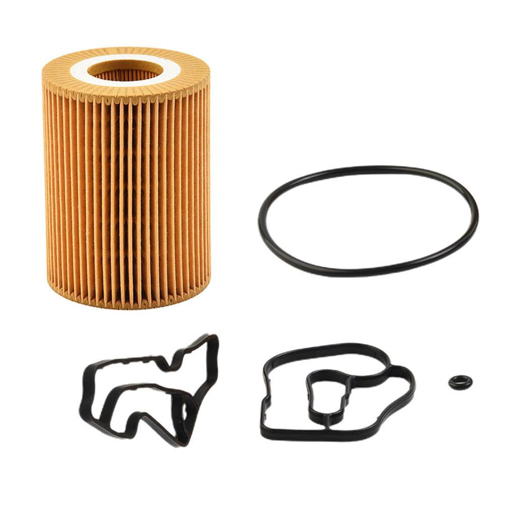 3Pcs Oil Filter & Housing Gasket Kit Fits For Mercedes Sprinter GL350 6421801410 Auto Rdirect Replacement Parts