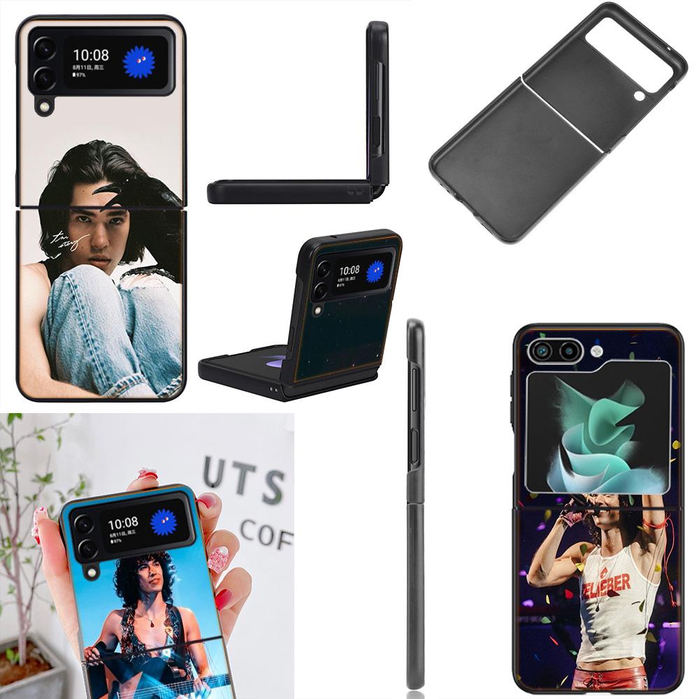Чехол для телефона Conan Gray Found Heaven для Samsung Z Flip 7 6 5G Galaxy Z Flip4 Z Flip5 Z Flip3 Черный Жесткий ПК Корпус Защитный