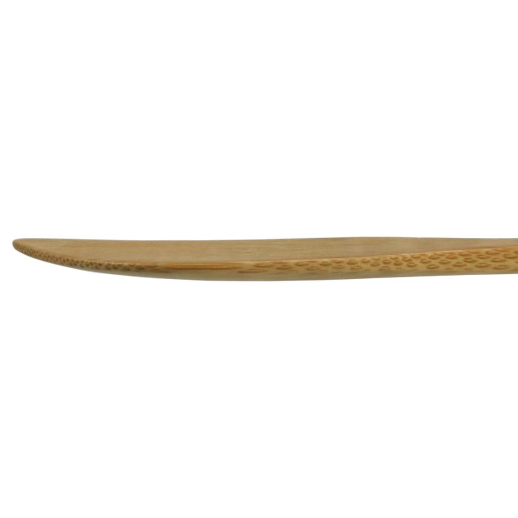 Morikuru TK08-20 Curved Bamboo Butter Knife, 17.5 cm, Made in Japan