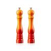 Flame mill set for salt and pepper 8-inch
