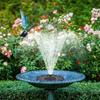 Mini Solar Fountain Pool Pond New Waterfall Fountain Garden Supplies Decoration Outdoor Solar Fountain Bird Bath 1W/1.4W
