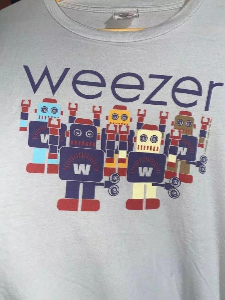 Weezer Band Shirt, Weezer Retro Style White T-shirt Unisex S-5XL KH14385