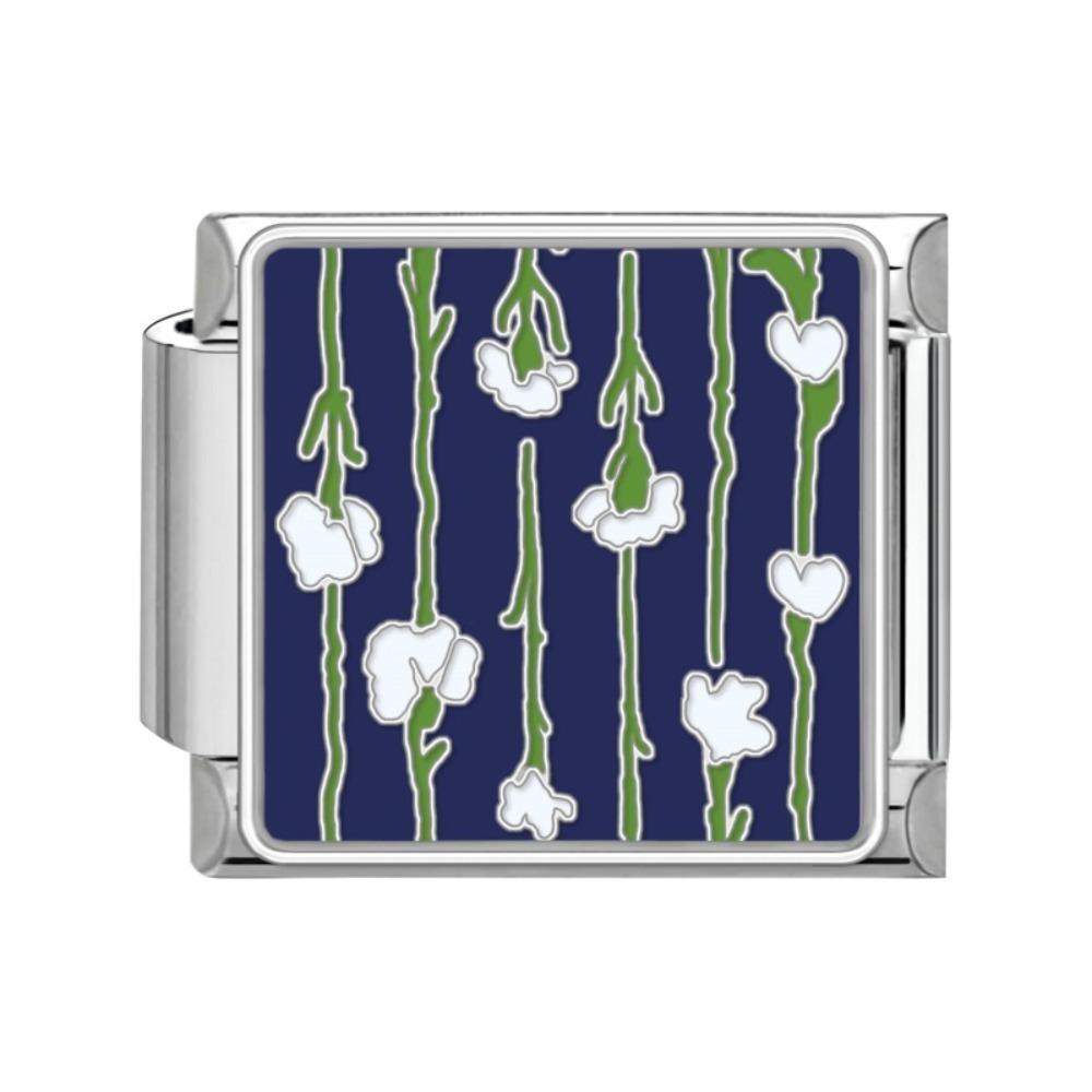 Flower Module Bracelet Accessories Stainless Steel Jewelry New Charm Bracelet Link Women's