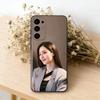 Чехол для телефона L-Lingling Kwong Актриса Для Samsung S25,S24,S21,S22,S23,S30,Ultra,S20,Plus,Fe, Мягкий Силиконовый Черный Чехол
