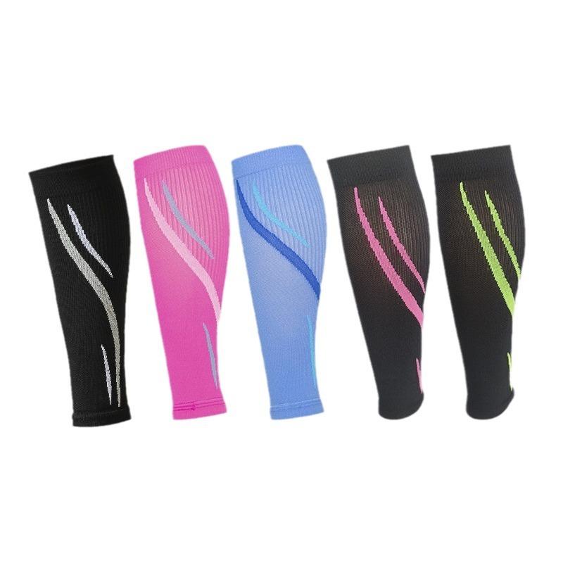 Professional Sports Compression Leg Cover Running Fitness Jump Rope Cycling Calf Pressure Socks Leg Sleeves Unisex Heat-Transfer