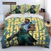 3D VALORANT Gamer Cartoon Comforter Постельное белье, пододеяльник, комплект постельного белья, пододеяльник, наволочка, комплект постельного белья размера «king-size» для мальчиков