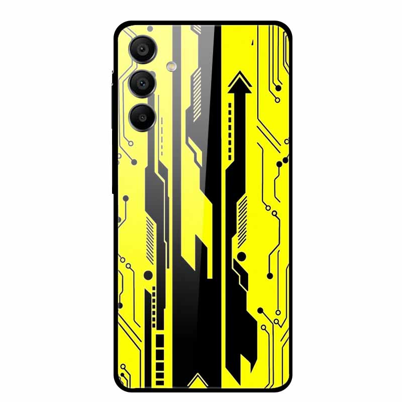 Закаленное Стекло Чехол для Samsung Galaxy A16 5G Задняя Крышка Жесткий Чехол для SamsungA16 Чехол для Телефона Fundas Крутой Защитный Милый Бампер