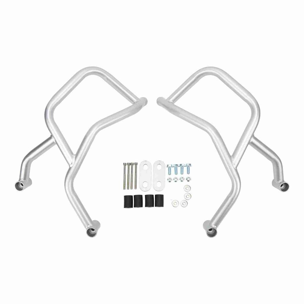 1 Pair Motorcycle Crash Bars Iron Bumper Engine Guard Bumper Protector Replacement for CFMoto 800MT 2021‑2023