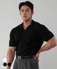 UNTAPPED STUDIO Muscle Fit Washable Cable Open Collar Knit 3 Colors