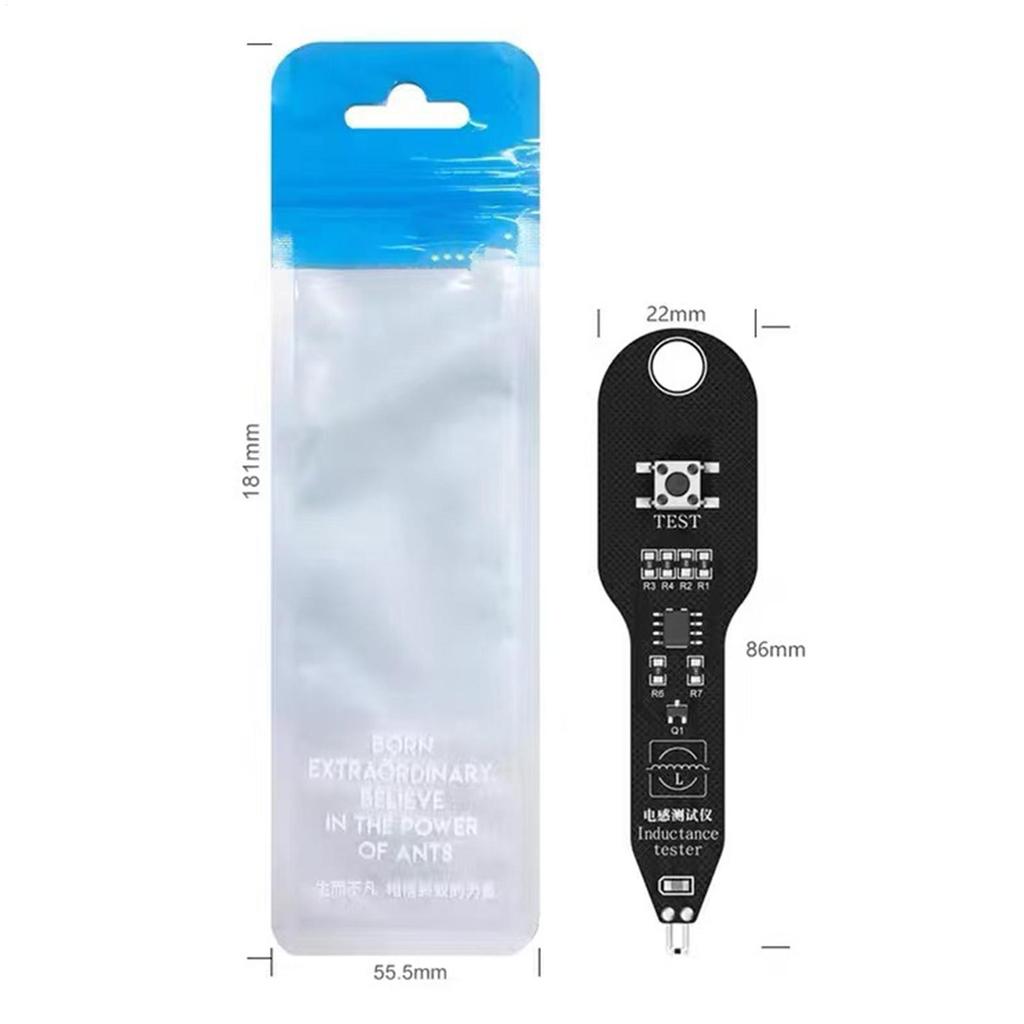 Точный тестер индуктивности Материнская плата Тестер катушек Детектор индуктивности Инструмент для ремонта Электромагнитная индукция Быстрая проверка неисправностей