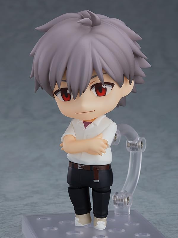 Nendoroid Evangelion Rebuild of the Movie Kaworu Nagisa Пластиковая окрашенная подвижная фигурка Перепродажа Немасштабная