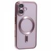 For iPhone 16 Case Compatible with Magsafe Clear TPU Phone Cover with Lens Film