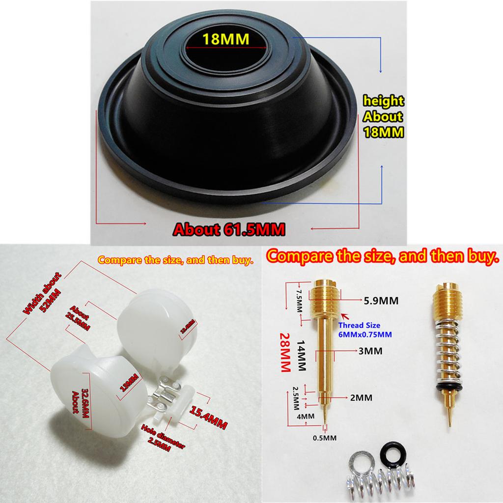 Carburetor Repair Kit for Kawasaki ZZR-250