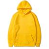 Men's Classic Blank Hooded Sweater Solid Color Fleece Pullover Trend Hoodie