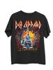 Def Leppard 2026 Тур по Великобритании и ЕС Мерч Унисекс Стиль Y2K Повседневная Уличная Мода Женская и Мужская Футболка