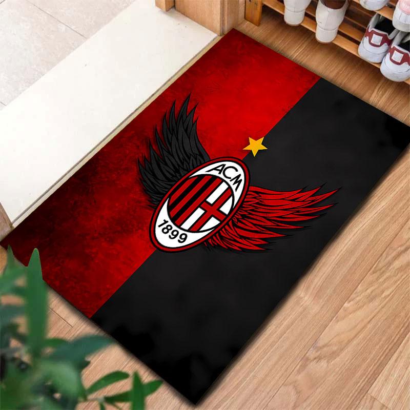 Ковер AC Milan для гостиной, спальни, дома, украшение дивана, нескользящий коврик для игр детей