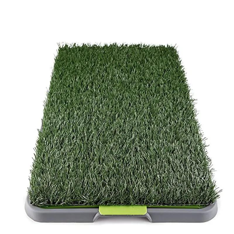 Pet Litter Box Training Pads for Puppy Indoor Turf Fresh Fake Porch Lawn Toilet Mat Bathroom Tray Doggie Trainer Balcony Mats