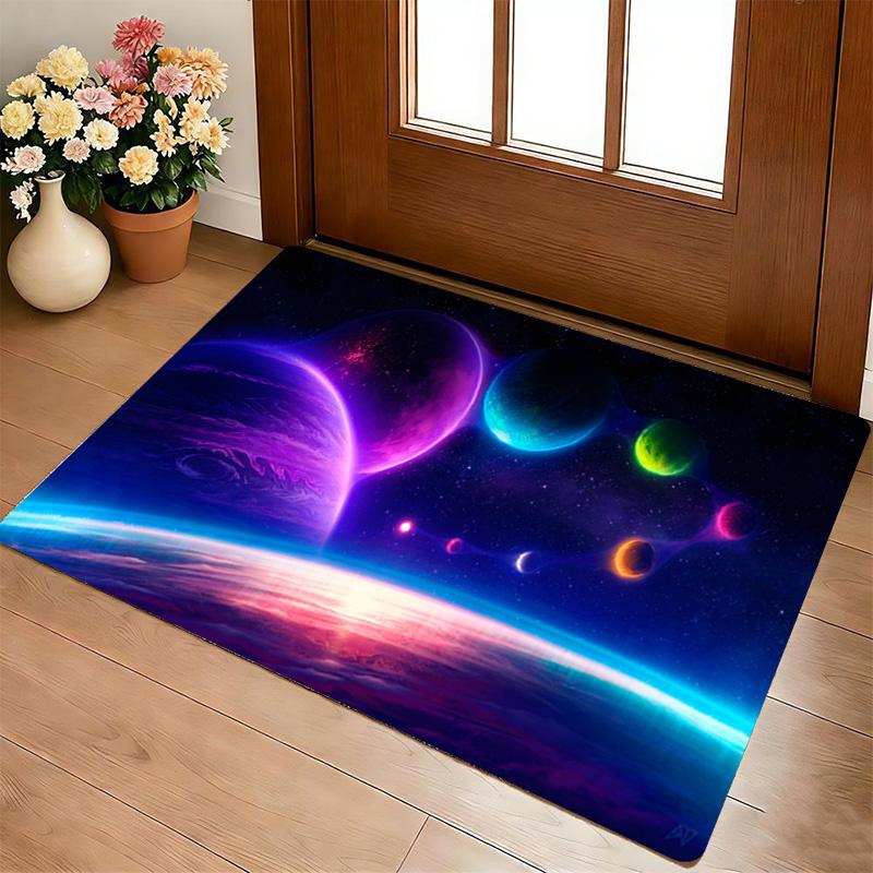 Galactic Dreams Living Room Nonslip Area Rug Soft Carpet For Bedroom Game Playroom Sofa Office Home Decor Doormat Christmas Gift C9301809