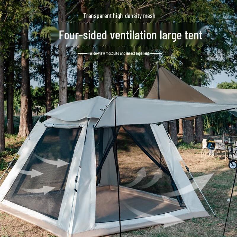 HeDaWu Four-Sided Automatic Camping Tent