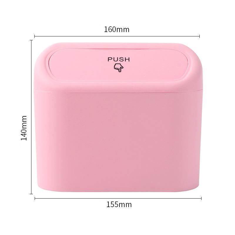 Автомобильное мусорное ведро Универсальное подвесное мусорное ведро на дверь автомобиля Маленькое мусорное ведро-ракушка Контейнер для мусора в автомобиль Такси мусорное ведро Автомобильное хранение