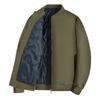 Baseball Collar Down Cotton Jacket Men's Autumn and Winter Warm Padded Jacket Versatile Loose Jacket Trendy Padded Clothes