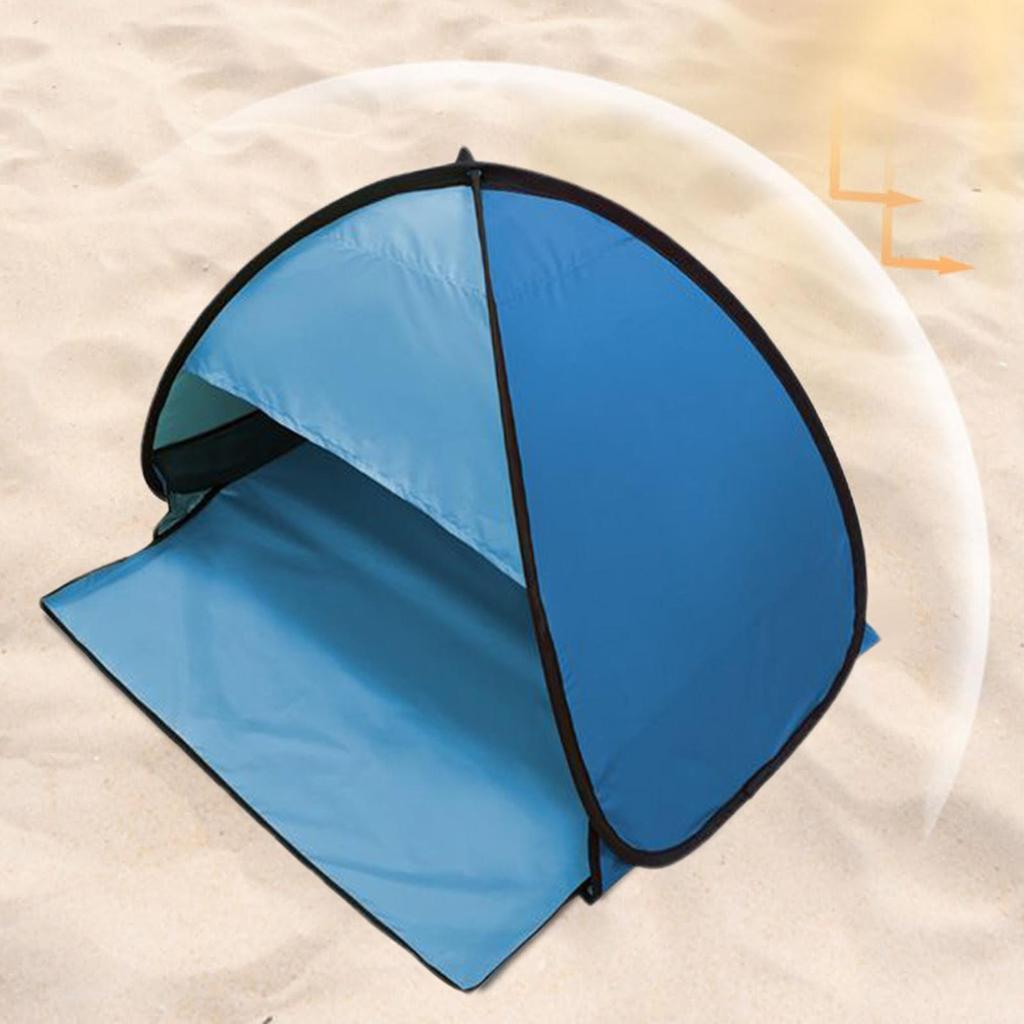 Пляжный солнцезащитный тент Маленький ветрозащитный самораскладывающийся навес Водонепроницаемые аксессуары для кемпинга для собаки, щенка, питомца, кошек, мелких животных