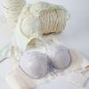 Memory Ring Support and Push-up Bra with Rabbit Ear Crystal Cups To Adjust The Size of Large Breasts