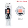 1/4Pcs 3030 5SMD Auto License Plate Light Car Parking Lights Instrument Lamp T10 W5W LED Bulbs