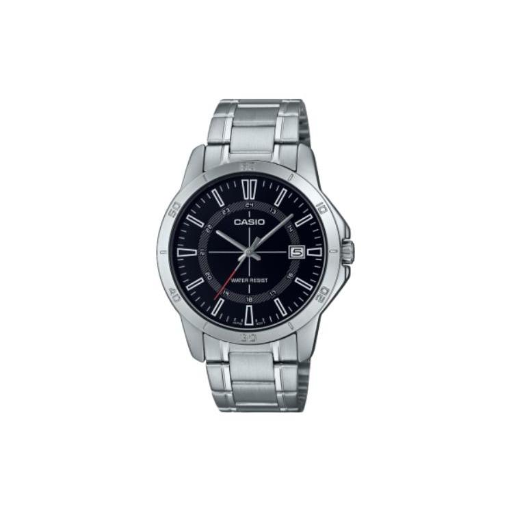 CASIO Men Standard Series Black Watch MTP-V004D-1C MTP-V004D-1C