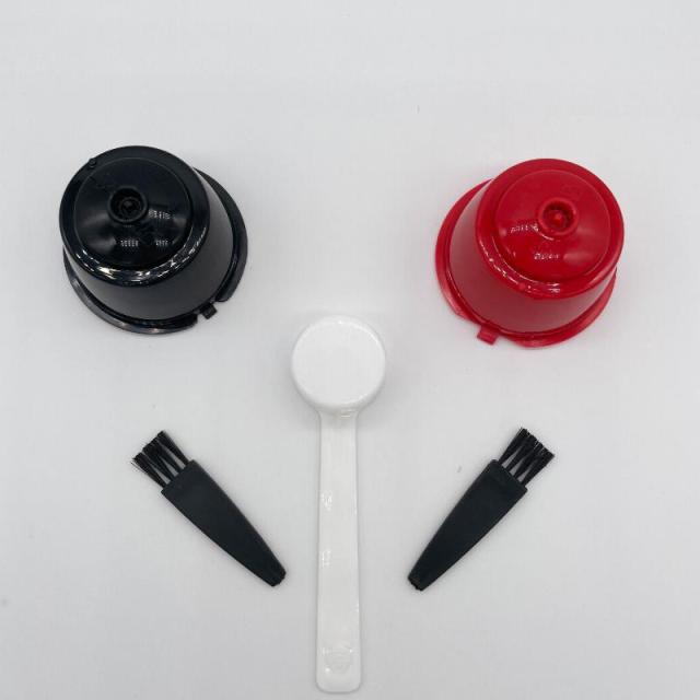 Многоразовые кофейные капсулы, фильтр-чашка для Nescafe Dolce Gusto, многоразовые колпачки, ложка-кисть, фильтр-корзины, мягкий вкус, сладкий