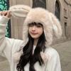 Plush Hat Ear Protection Plush Hat Cute Overhead Cap  Autumn and Winter