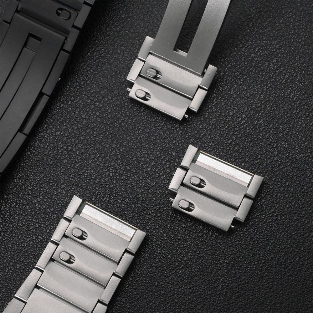 22mm Stainless Steel Bracelet for Huawei Watch GT5Pro 46mm 4Pro Men Strap for Samsung Galaxy Watch 46mm Amazfit Balance GTR Band