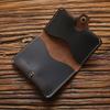 Handmade Crazy Horse Genuine Leather Card Holder Men Card ID Holders Women Business Card Wallet