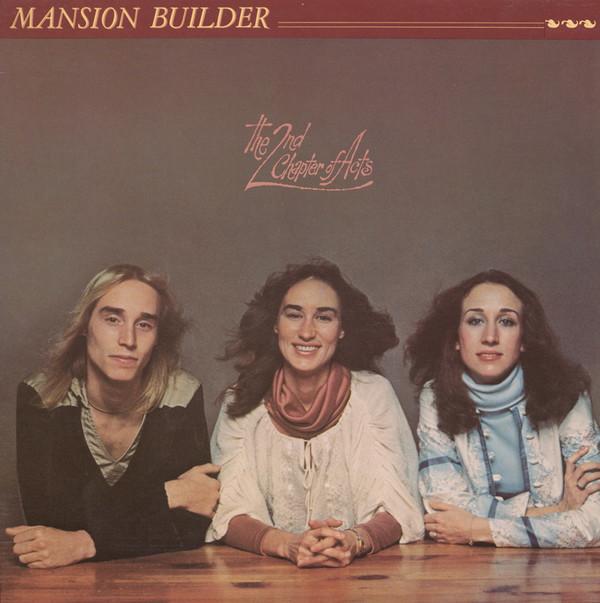 LP Record 2ND CHAPTER OF ACTS - Mansion Builder SPR1020 SPARROW 1978 US Rock Used