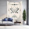 Mysterious Geometric Butterfly Tapestry Art Wall Decor New Choice for Home Decor